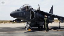 AV-8B Harrier Jump Jet Refueling