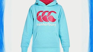 Canterbury AW14 Girls Classic CCC Hoody (Washed Turquoise 7-8 Years)