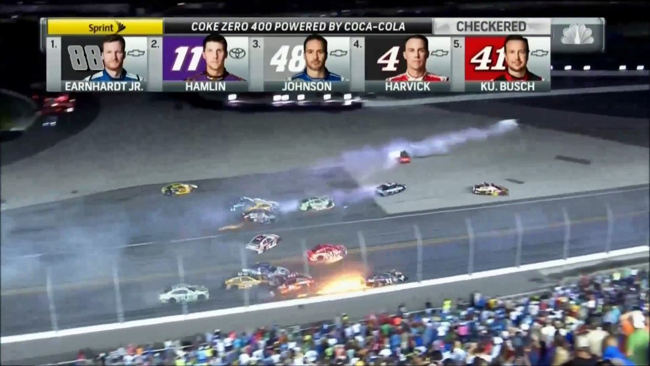 Terrible accident de Nascar à Daytona