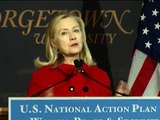 Secretary Clinton Delivers Remarks on Women, Peace and Security