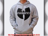 Wu-Tang clan logo hooded - grey size: M/32