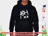Ash Hoodie Sweat Jumper Music 5Sos Dope Tour One Direction 5 Seconds Of Summer Black/White