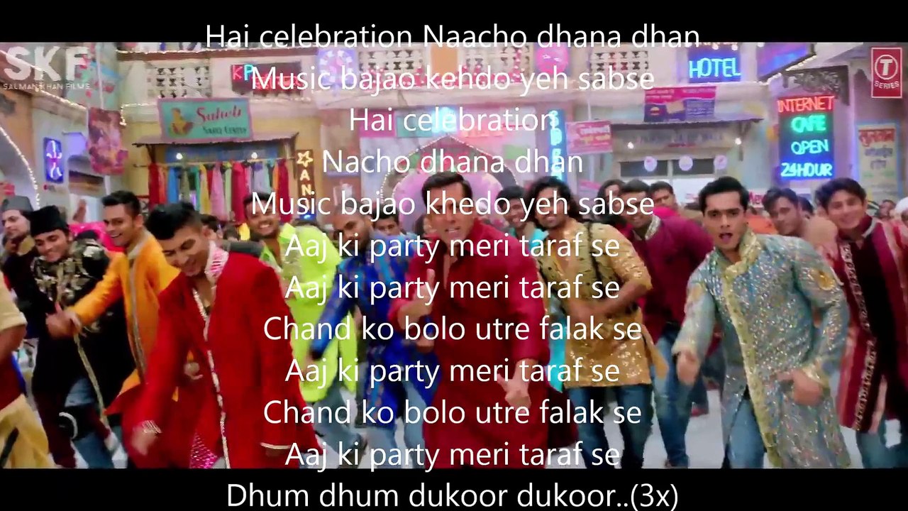 Exclusive Official Aaj Ki Party' LYRICS Song - Mika Singh  Salman Khan, Kareena Kapoor  Bajrangi Bhaijaan