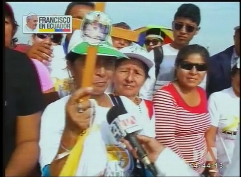 Miles de creyentes asistieron al Parque Samanes