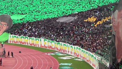 Tifo Curva Sud , Raja vs Kaizer Chiefs 2 - 0