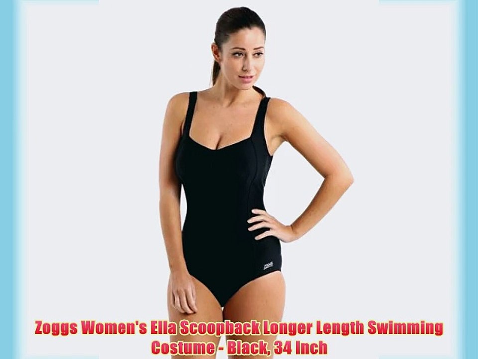 zoggs longer length swimsuit