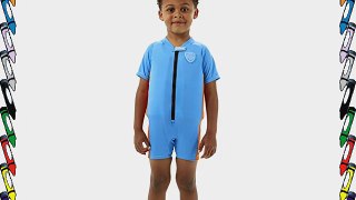 Speedo Kids Sea Squad Float Suit - Japan Blue/Salso 4-5