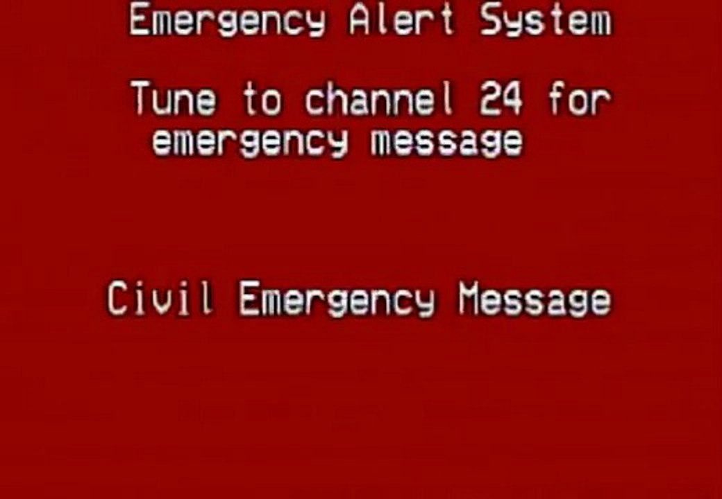 Civil Emergency Message