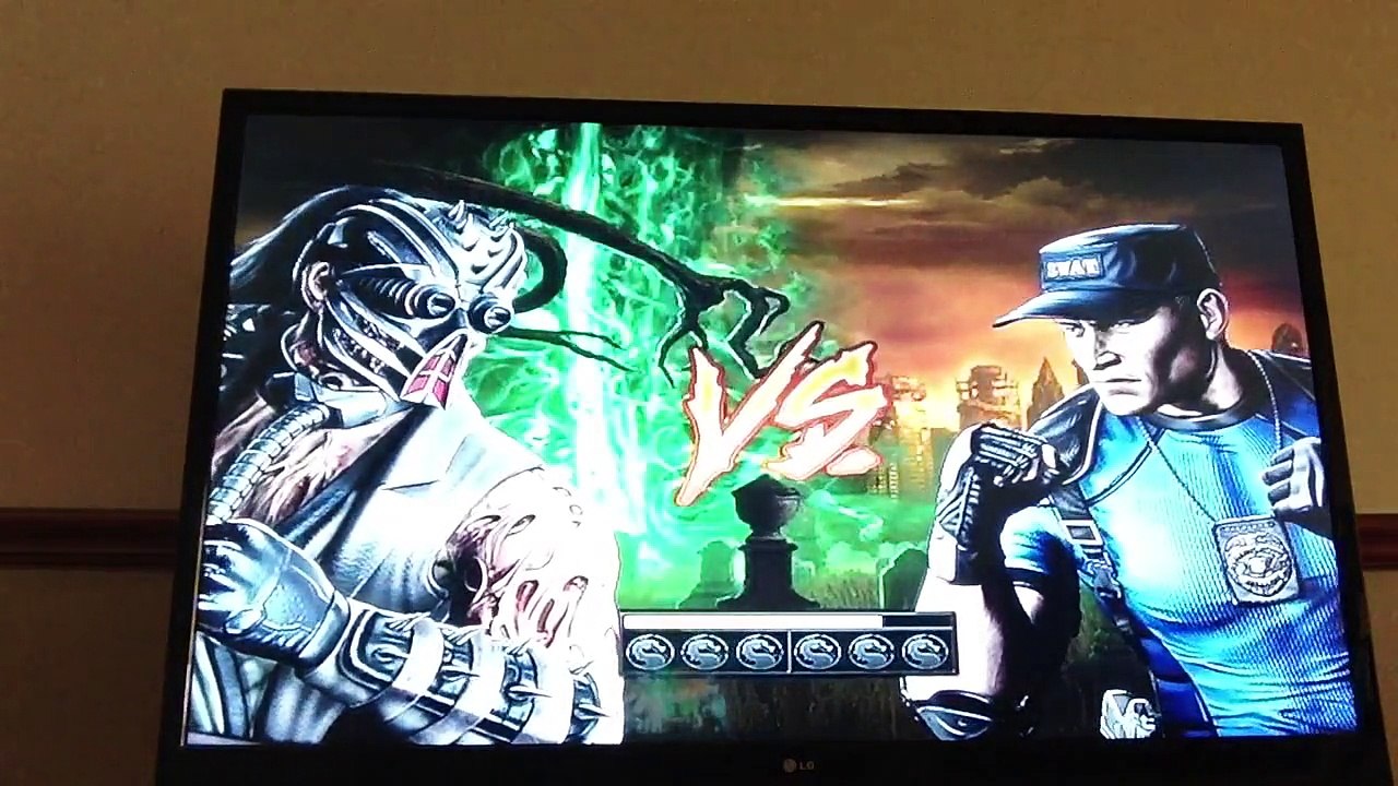 Gaming - Madeline and Alistair play Mortal Kombat 9