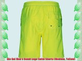 Gio Goi Men's Bondi Logo Swim Shorts (Medium Yellow)