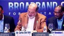 Mr.Carlos Slim Helú, Founder, Carlos Slim Foundation, speech at 7th Broadband Commission Meeting