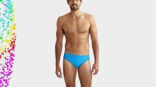 Speedo Ess Logo Brf Am Men's Swimming Trunks 6.5 cm blue Pool/White Size:6 (EU)