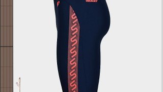 Speedo Men's Monogram Jammer - Navy/Ignite 36 Inch