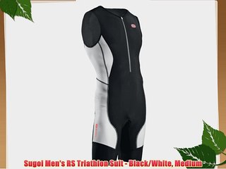 Sugoi Men's RS Triathlon Suit - Black/White Medium