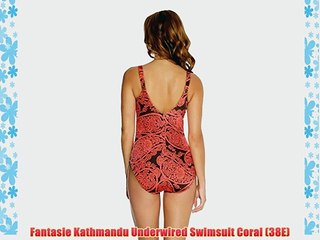 Fantasie Kathmandu Underwired Swimsuit Coral (38E)