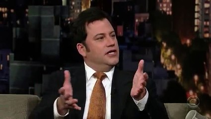 Jimmy Kimmel on Letterman (2008)