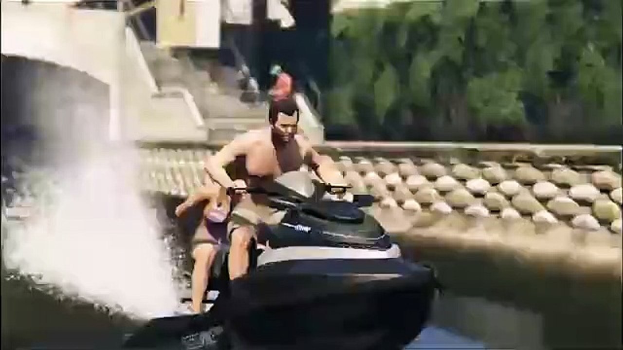 Jetski Super Fail In GTA V
