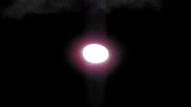 UFO, CLOUDS BEHIND THE FIRST EVER RECORDED MOON HOLOGRAM, DECEMBER 3, 2009 @ 10.33 PM_.WMV