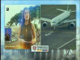Así fue el despegue del avión del papa Francisco en Guayaquil