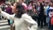 Manifestaciones de apoyo a la CNTE en el desalojo del Zócalo