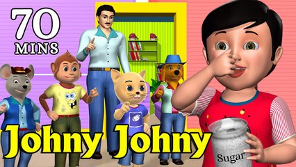 Kids Songs | Johny Johny Yes Papa | ABC Song for Baby | Children's Songs Nursery Rhymes Co