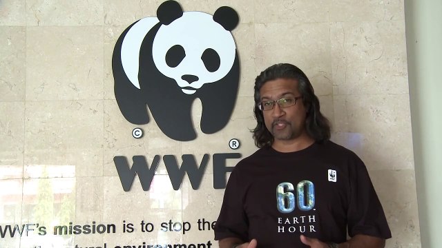 WWF-Malaysia Executive Director/CEO Dato' Dr Dionysius Sharma's IWIYW Challenge for Earth Hour 2012