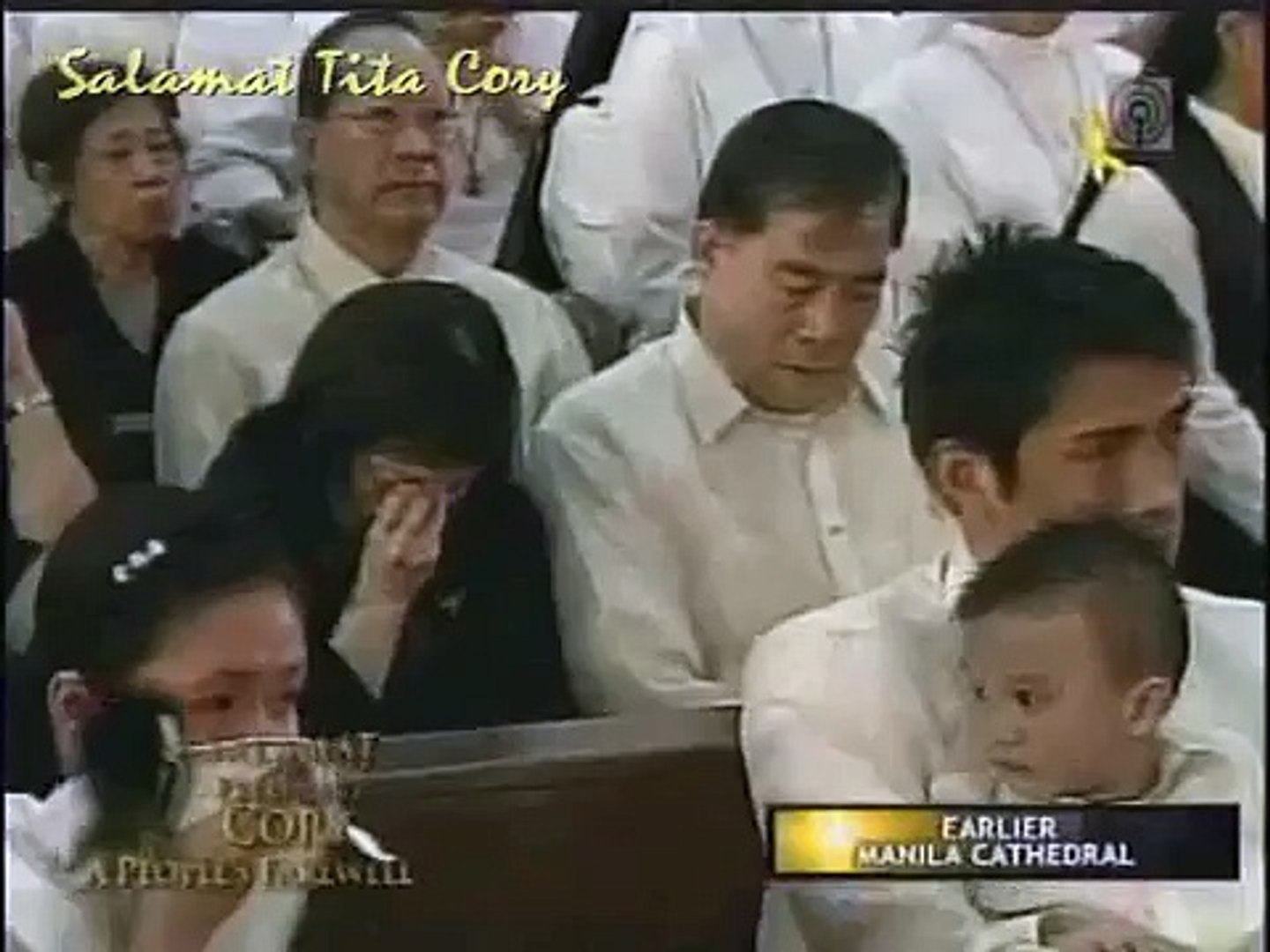 Kris Aquino Emosyonal Sa Huling Paalam Kay Tita Cory