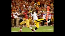 Hawkeye One Handed Interception against Iowa State- BJ Lowery 2013