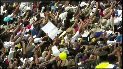 Primera misa papal en Ecuador