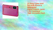 Sony Cybershot Dsctx30 Shock Waterproof Digital Camera Pink