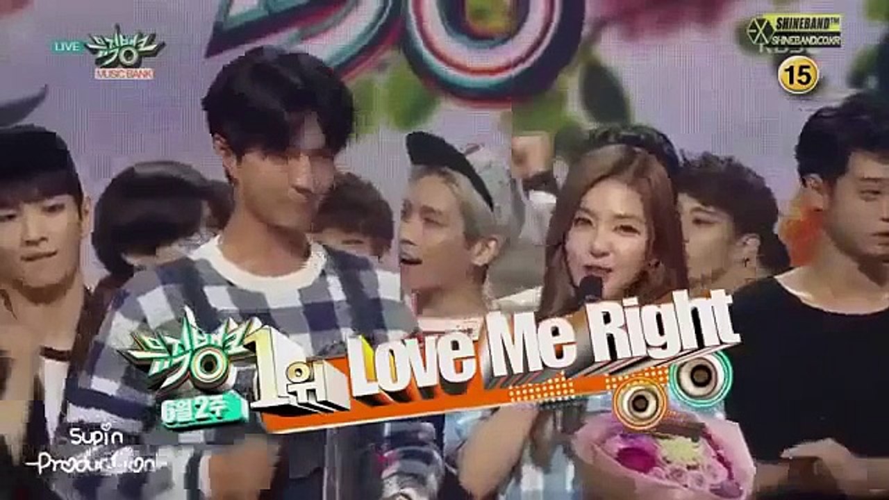 Funny Shinee Dance LOVE ME RIGHT Happy EXO Today No 1 Music Bank