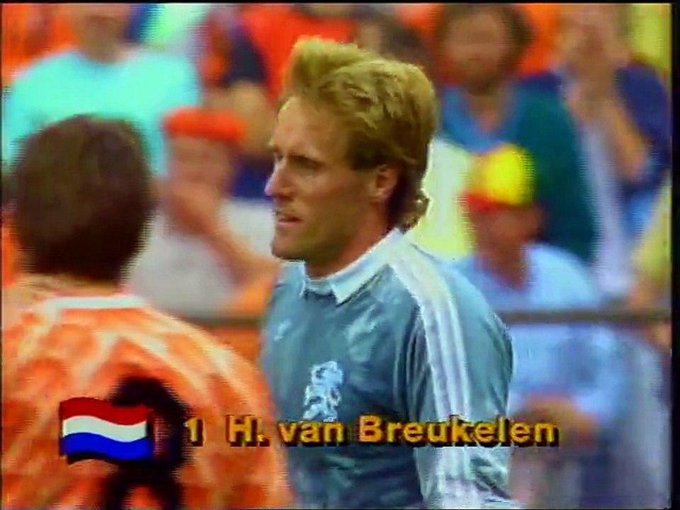 Nederland wint EK voetbal in Duitsland - 1988