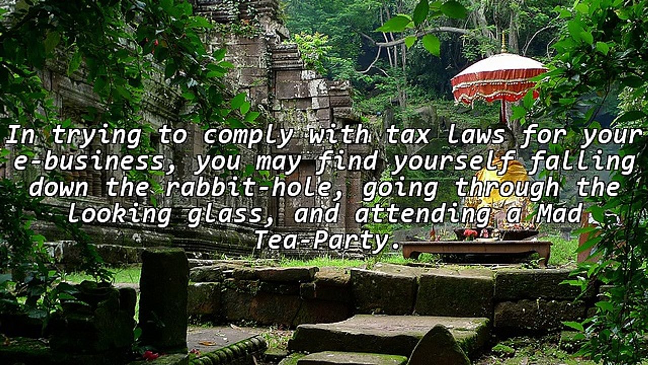 Alas! In E-commerce Taxland
