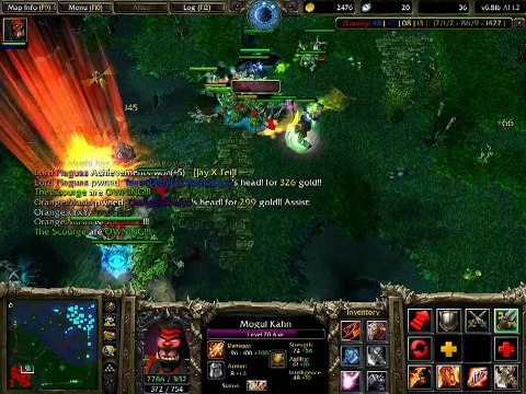 Warcraft III Frozen Throne [Dota 6.81] #Mogul Khan