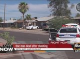 PD: 1 killed in Phoenix shooting, suspect in custody