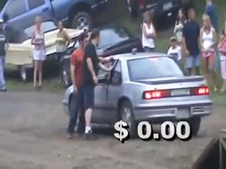 REDNECK Chevrolet Lumina Car Jump GOES HUGE and FAILS HARD