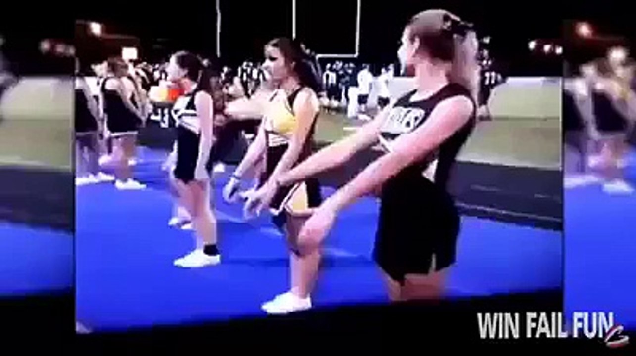 Cheerleader fail