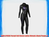 AQUA SPHERE Pursuit Full Sleeve Ladies Wetsuit Black/Purple M