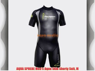 AQUA SPHERE Men's Aqua Skin Shorty Suit M