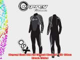 (Osprey) Mens OSX Full Wetsuit Chest 44 186-190cm (Black/White)