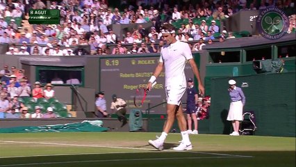 Roberto Bautista 0-3 Roger Federer