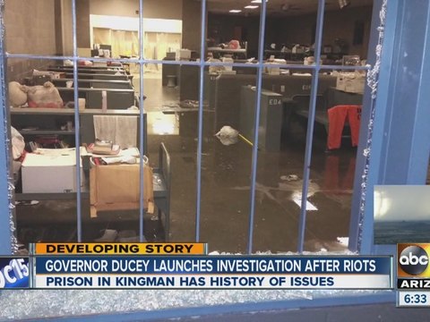 Gov. Ducey launches investigation after Kingman prison riots