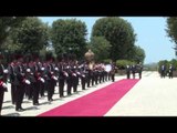 Roma - Renzi accoglie il Presidente della Repubblica d'Angola (06.07.15)