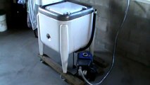 Amish ~ DIY Off Grid Washing Machine ~ Pennsylvania Dutch Style ~ No Power Needed