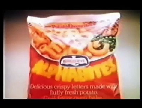 Birds Eye 'Alphabites' TV ad - 20 sec advert