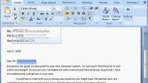 Microsoft Word 2007 Tutorial - part 10 out  of 13 - Using the Clipboard