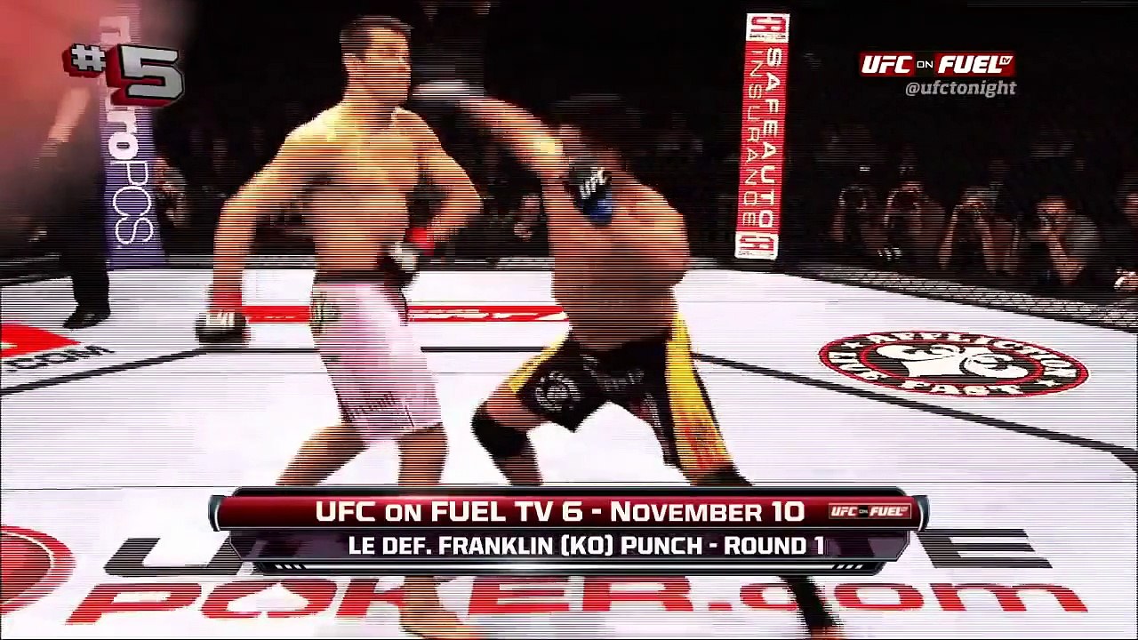 Los 10 mejores KO de la UFC TheWeerly