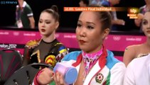 Liubov Charkashyna Ribbon AA Final - Olympic Games 2012