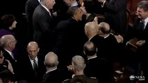 Obama Fist Bumps With Sen. Mark Kirk