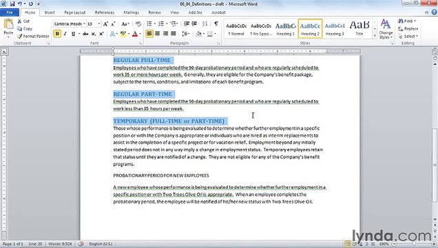 MS Word Applying Quick Styles and clearing formatting